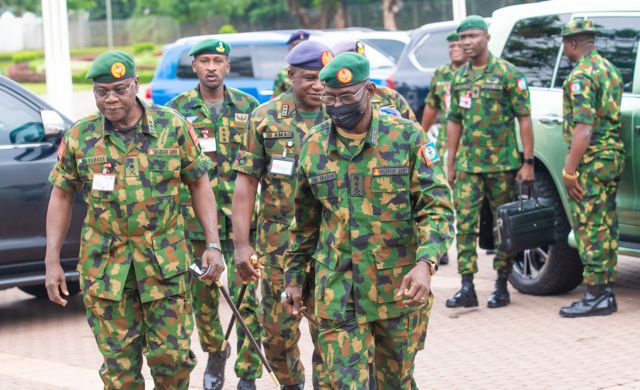 Nigeria Army Chief Of Army Staff Reshuffle Top Officers As Security 