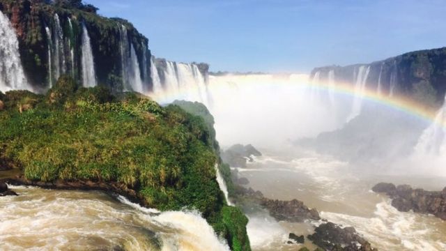 Arcoíris en las Cataratas del Iguazú