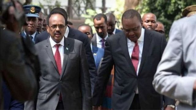 Farmaajo iyo Kenyatta