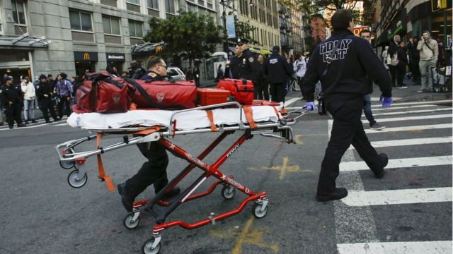 servicios de emergencia.