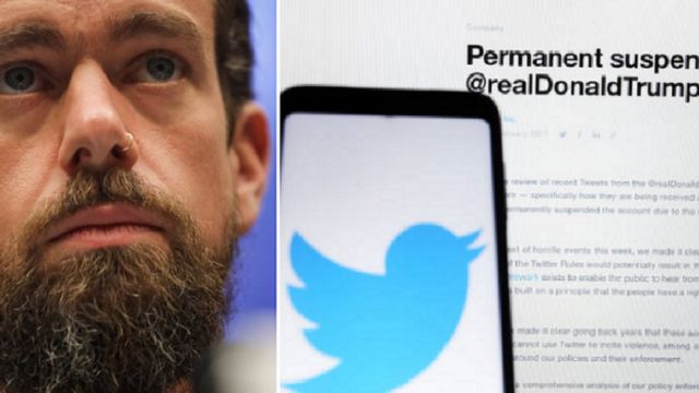 Twitter suspends Trump