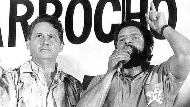 FHC e Lula em 1984