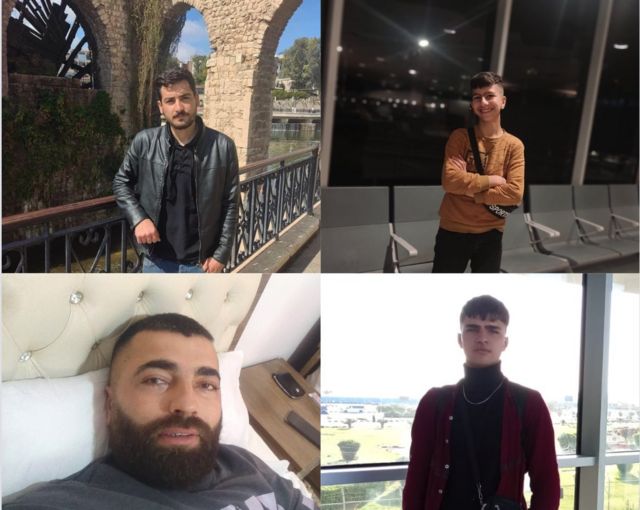 Kayıp dört Suriyeli göçmen