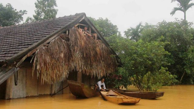 Lụt ở Hương Khê, Hà Tĩnh