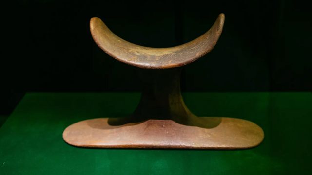 Ancient headrest