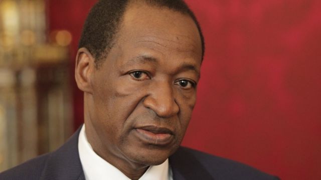 Blaise Compaoré, ancien président burkinabé