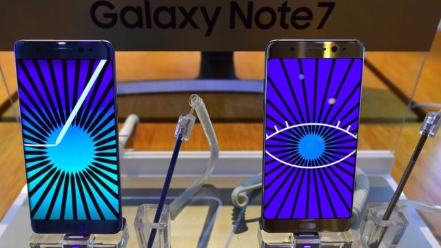 Por qué explotan las baterías de teléfono Galaxy Note 7 de Samsung - BBC  News Mundo