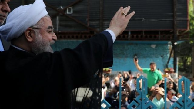 الرئيس الإيراني حسن روحاني