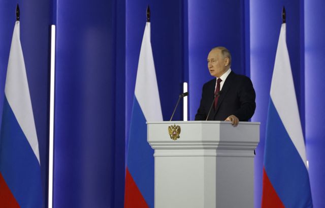 Putin giving state of the nation address