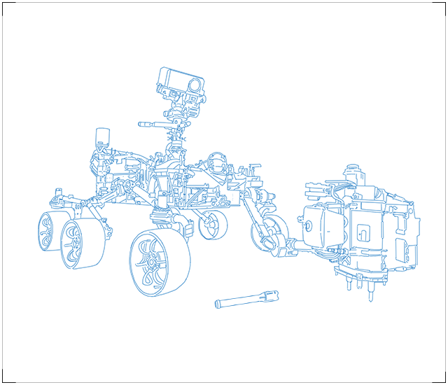 Surface samplers canisters drawing