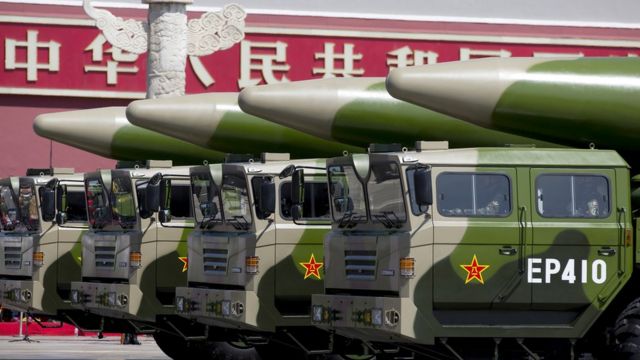 中国承诺不首先使用核武器(photo:BBC)