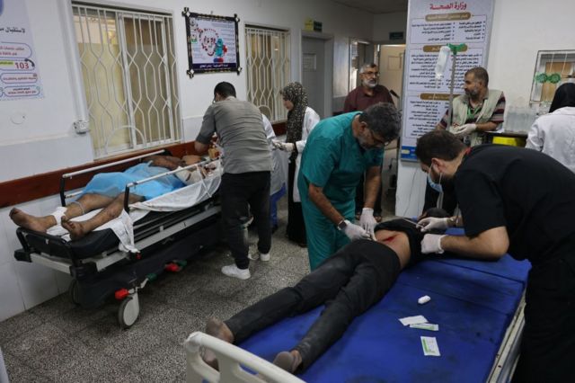 Un hospital en Gaza