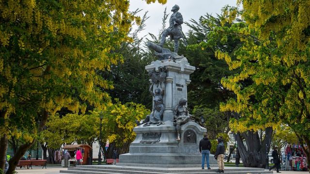 Estatua de Magallanes en Punta Arenas