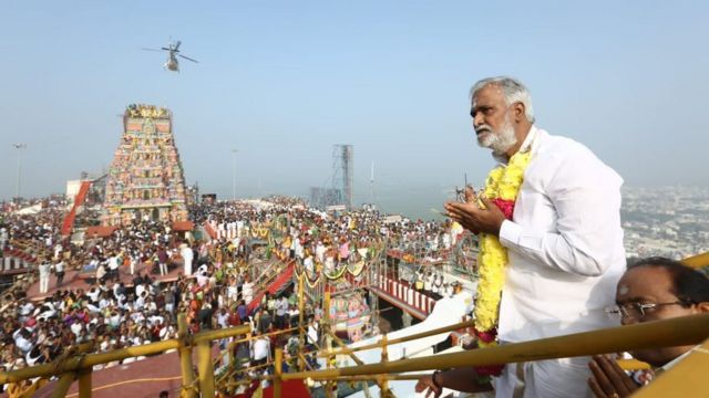 பழனி கோயில் குடமுழுக்கு விழாவில் பி.கே.சேகர்பாபு