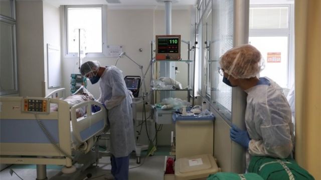 Un hospital en Brasil