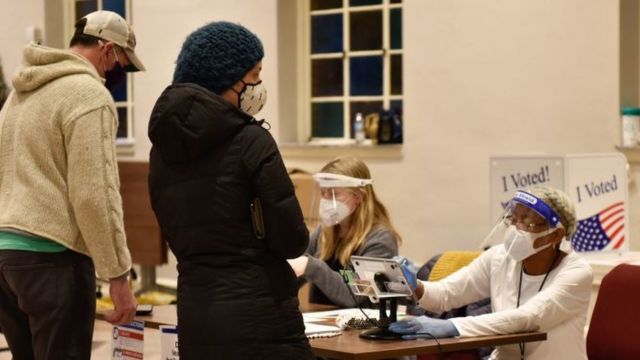 votantes en Georgia