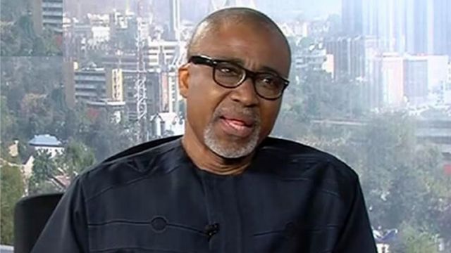 Le sénateur nigérian Enyinnaya Abaribe