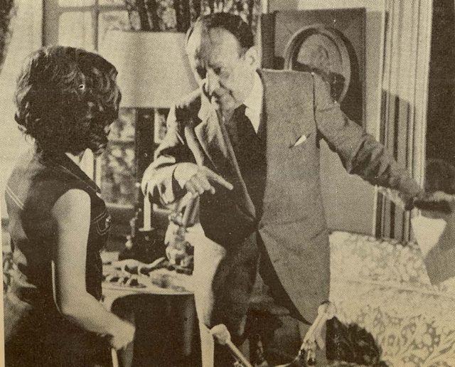 ایران درّودی و آندره مارلو در پاریس در سال ۱۹۷۱ میلادی
