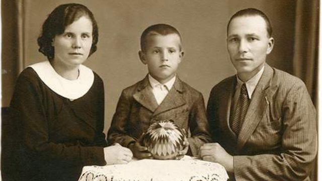 Семья Филиппа Васильченко, Будапешт, 1936 год