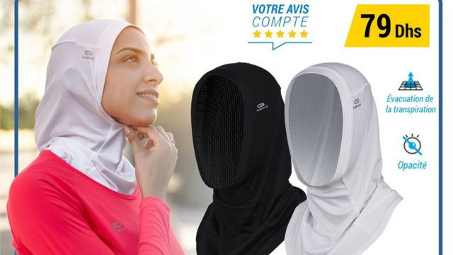 The Moroccan ad for the running hijab