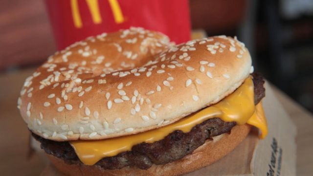 McDonald's burger