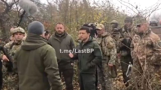 Президент Владимир Зеленский и Денис Янтарь