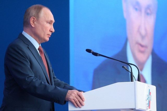 俄罗斯总统普京去年12月向西方提出一系列安全建议，要北约承诺放弃在东欧国家和乌克兰的军事行动(photo:BBC)