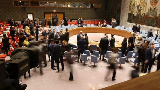 заседание совета безопасности ООН