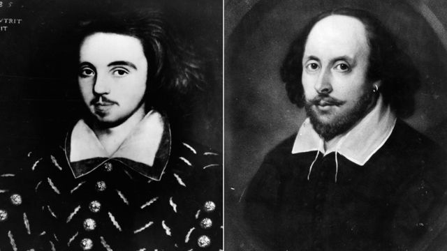 Christopher Marlowe y William Shakespeare