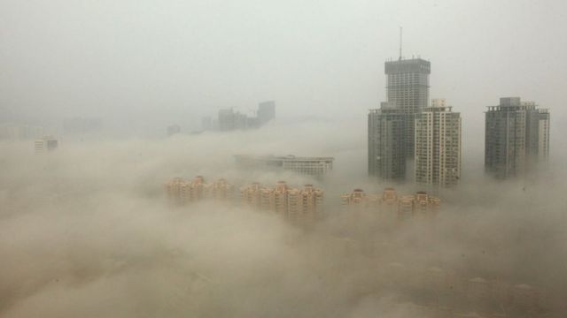Fotografía de 2013 de la ciudad de Harbin (noreste)