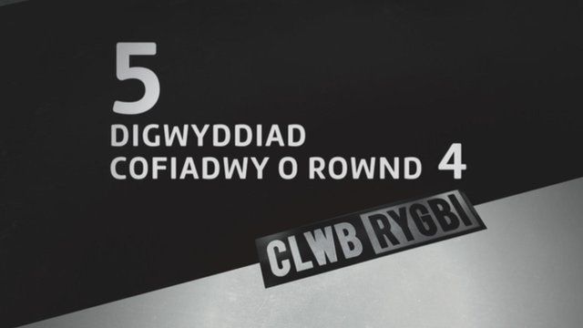 Digwyddiadau cofiadwy'r wythnos yn y Pro12