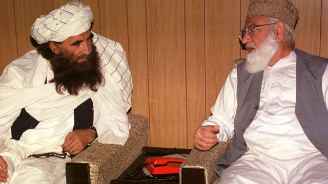 قاضی حسین احمد، جلال الدین حقانی