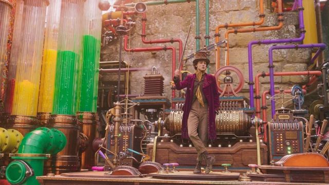 Cena do filme 'A Fantástica Fábrica de Chocolate'