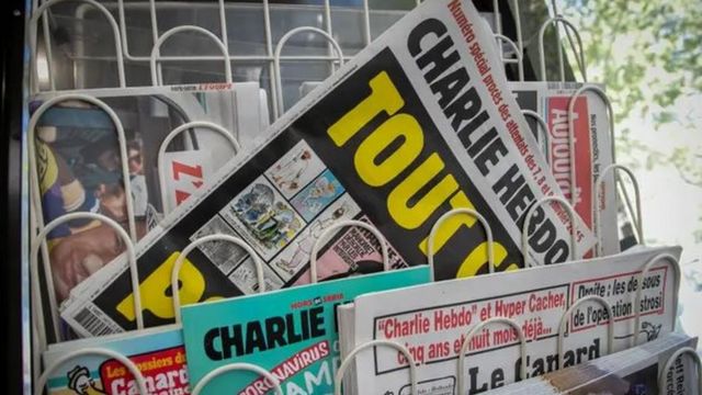 An old issue of Charlie Hebdo (Archive)