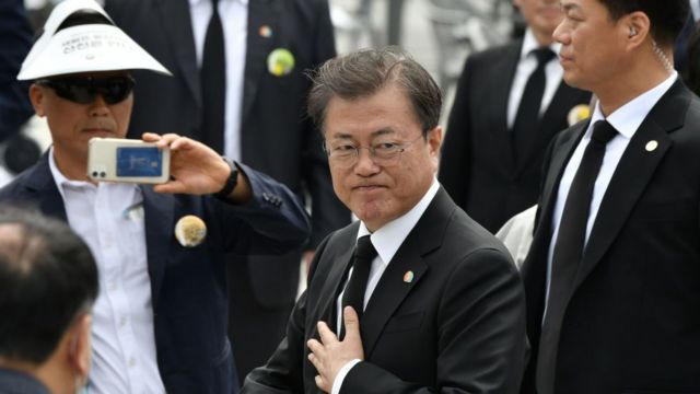 مون جائه این، رئیس‌جمهور کره‌جنوبی