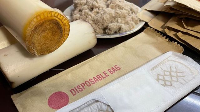 வாழைநாரில் நாப்கின்கள்