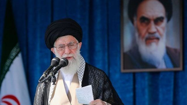 آیت الله علی خامنه رهبر ایران