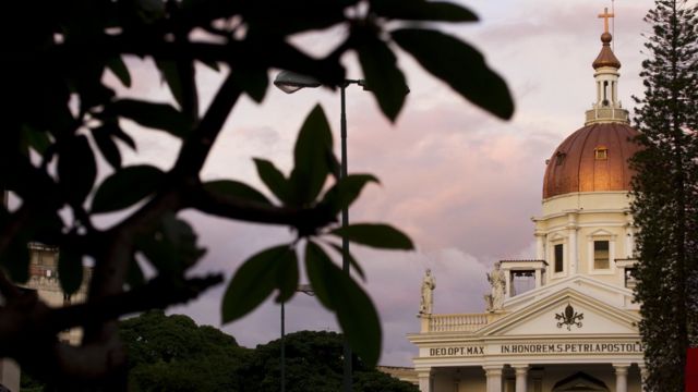 Basílica de San Pedro, en Caracas.