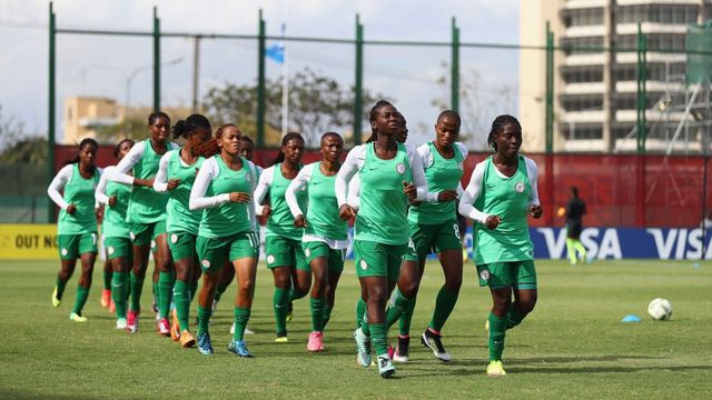 Nigeria Women team Falconets