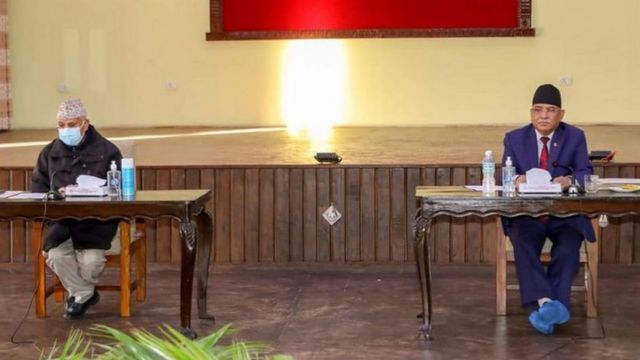 ओली र प्रचण्ड