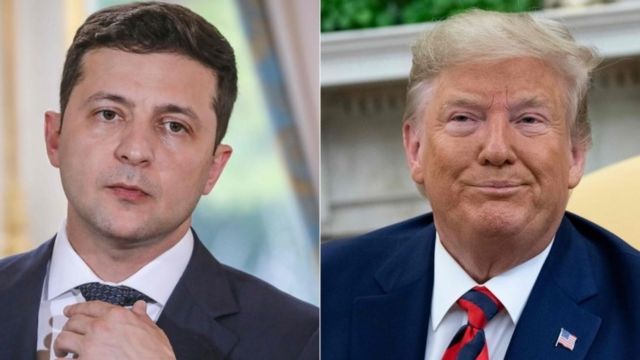 Трамп и Зеленский