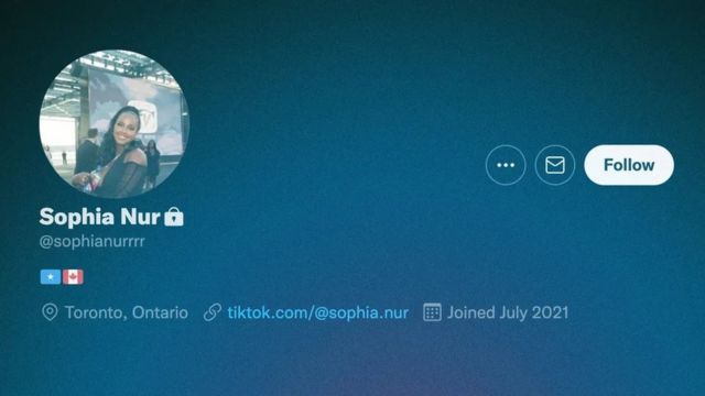 Ciwaanka Twitter-ka ee Safiya ayaa khadka ka baxay, sida uu tebiyay wargeyska Vulture