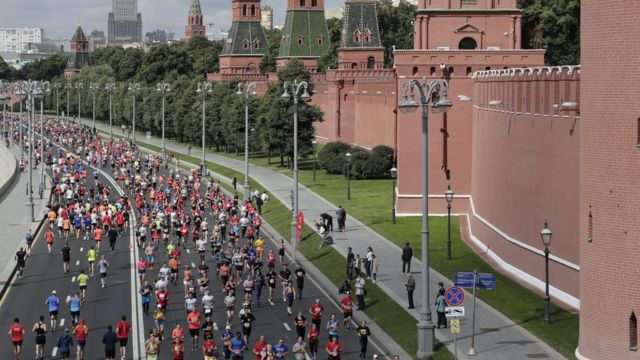 Московский полумарафон картинки