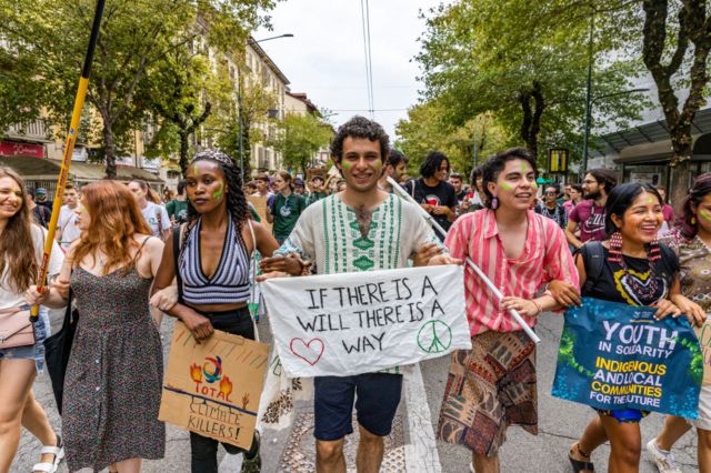 Genç iklim aktivistleri
