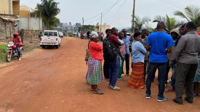 A﻿ba ni bamwe mu baturage bangiwe kwinjira muri aka gace ahari ingo zabo muri iki gitondo nk'uko babivuga