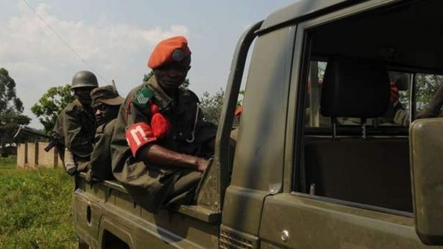 Des soldats congolais en opération dans l'est de la RDC