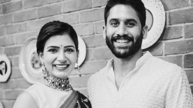 சமந்தா - நாக சைதன்யா.