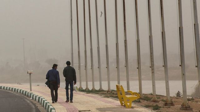 آلودگی هوا در شهر اهواز