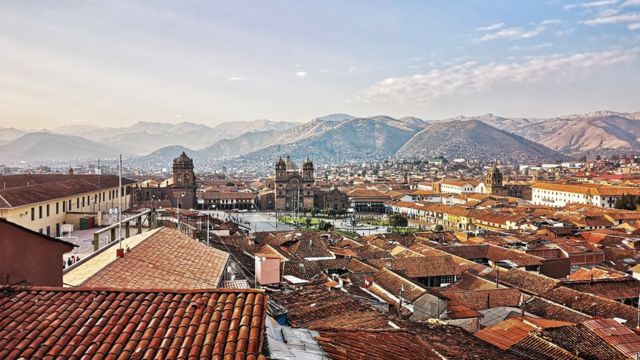 Cusco, ibu kota kuno Kekaisaran Inca.