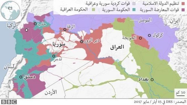 خريطة إقليم كردستان